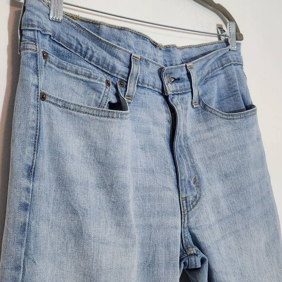 Levi's 514 Light Wash Jeans Size 34 X 34 Men's Levi's Denim - Picture 5 of 9